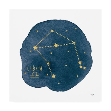 Moira Hershey 'Horoscope Libra' Canvas Art,14x14